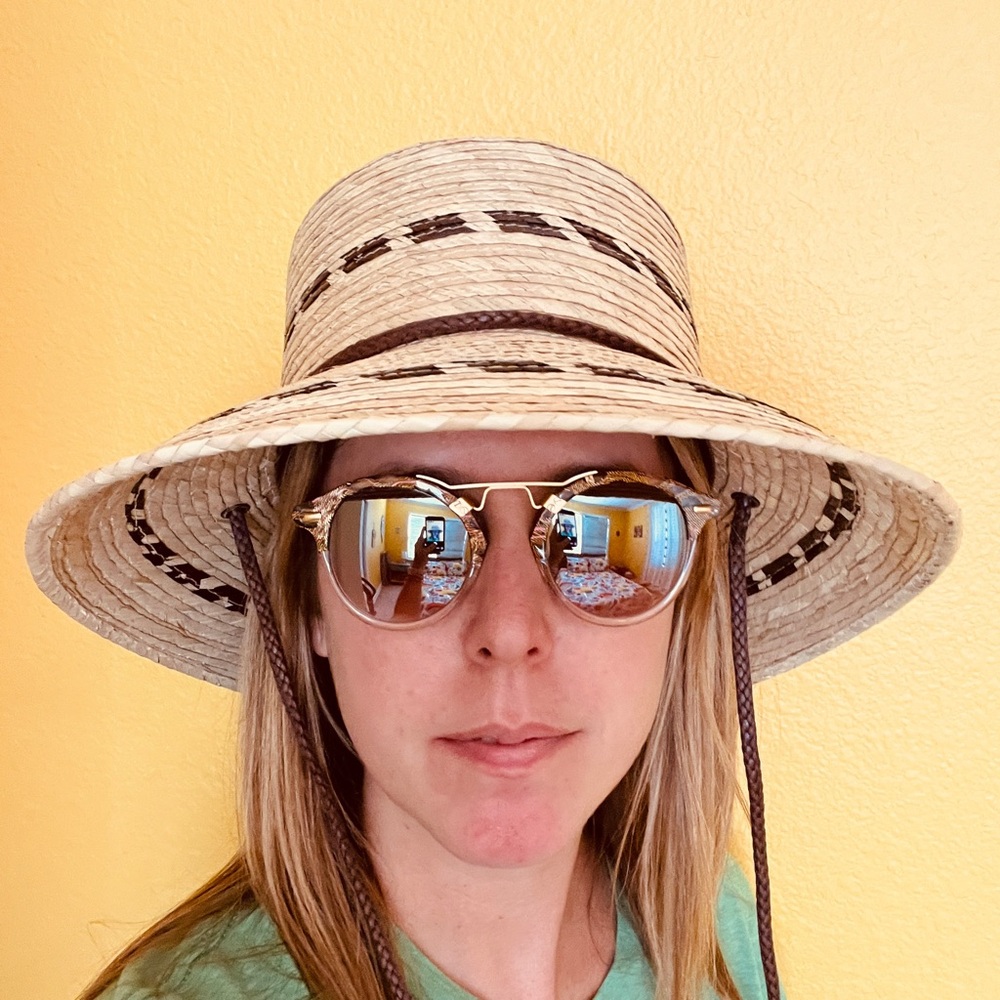 Hemlock Leon Straw Bucket Hat - Picture 6 of 9